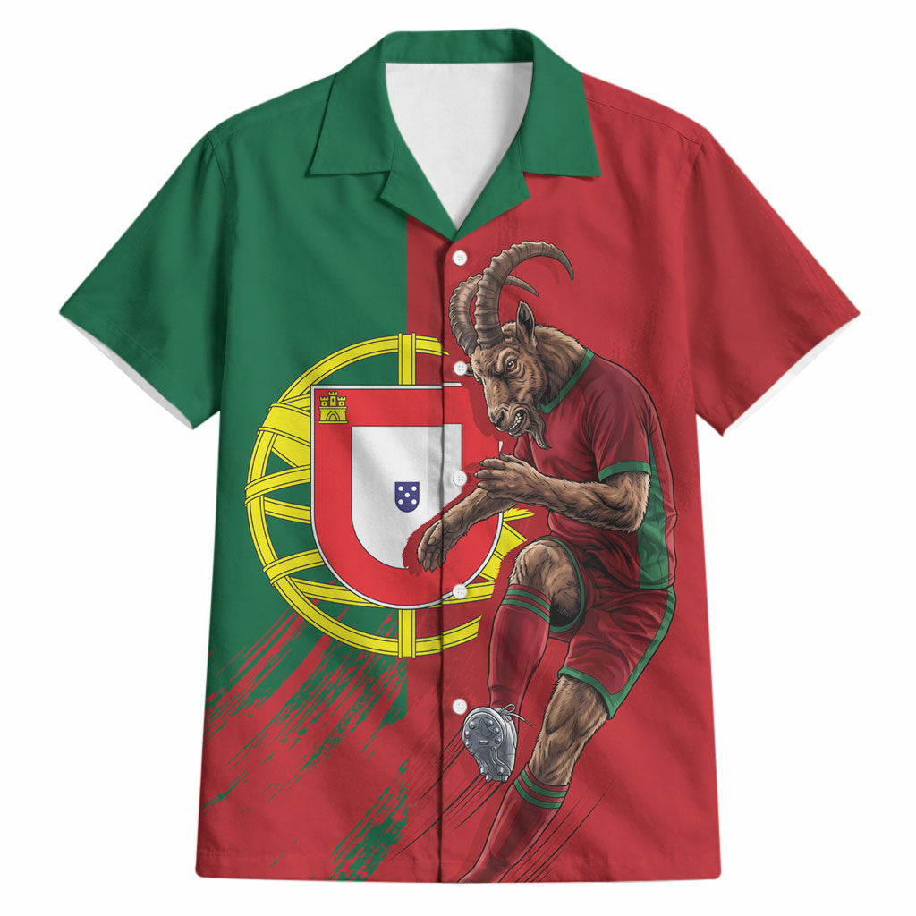 Portugal Football Goat Hawaiian Shirt Number 7 Greatest Of All Time Sports