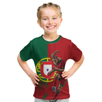 Portugal Football Goat Kid T Shirt Number 7 Greatest Of All Time Sports