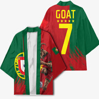 Portugal Football Goat Kimono Number 7 Greatest Of All Time Sports