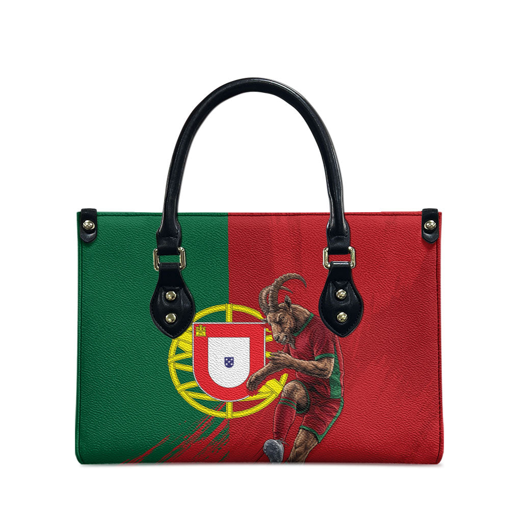 Portugal Football Goat Leather Bag Number 7 Greatest Of All Time Sports