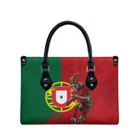 Portugal Football Goat Leather Bag Number 7 Greatest Of All Time Sports