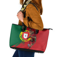 Portugal Football Goat Leather Tote Bag Number 7 Greatest Of All Time Sports