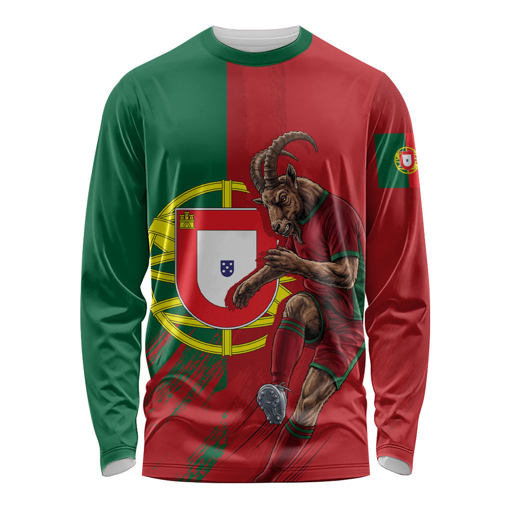 Portugal Football Goat Long Sleeve Shirt Number 7 Greatest Of All Time Sports