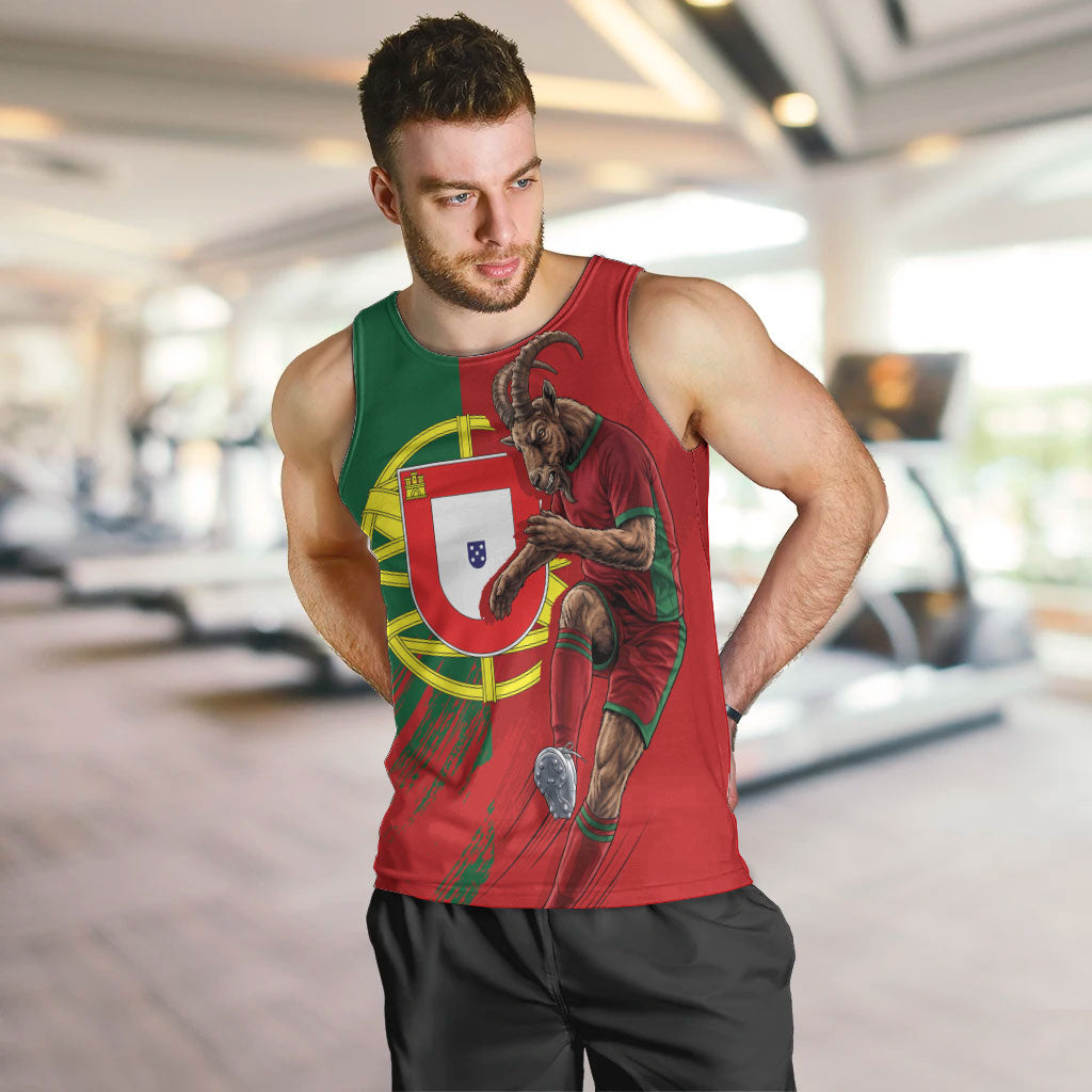 Portugal Football Goat Men Tank Top Number 7 Greatest Of All Time Sports