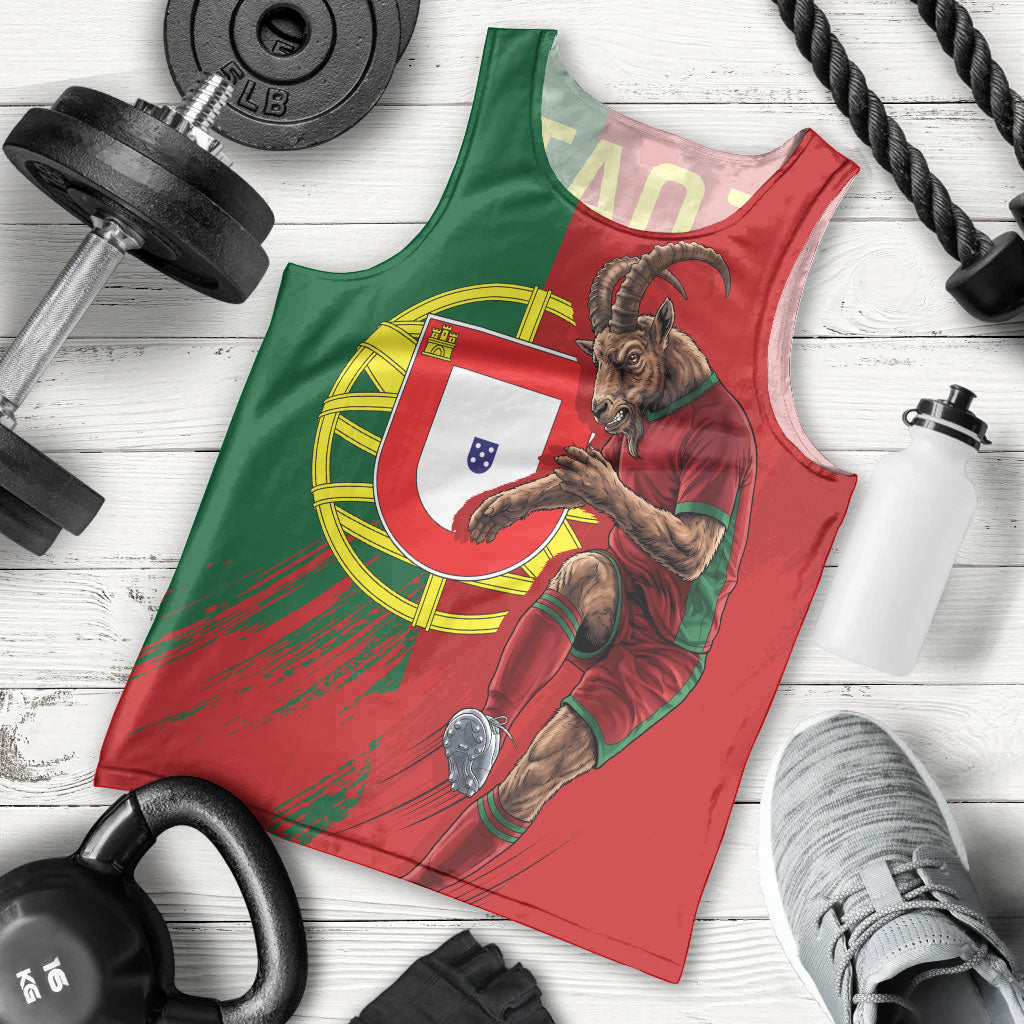 Portugal Football Goat Men Tank Top Number 7 Greatest Of All Time Sports