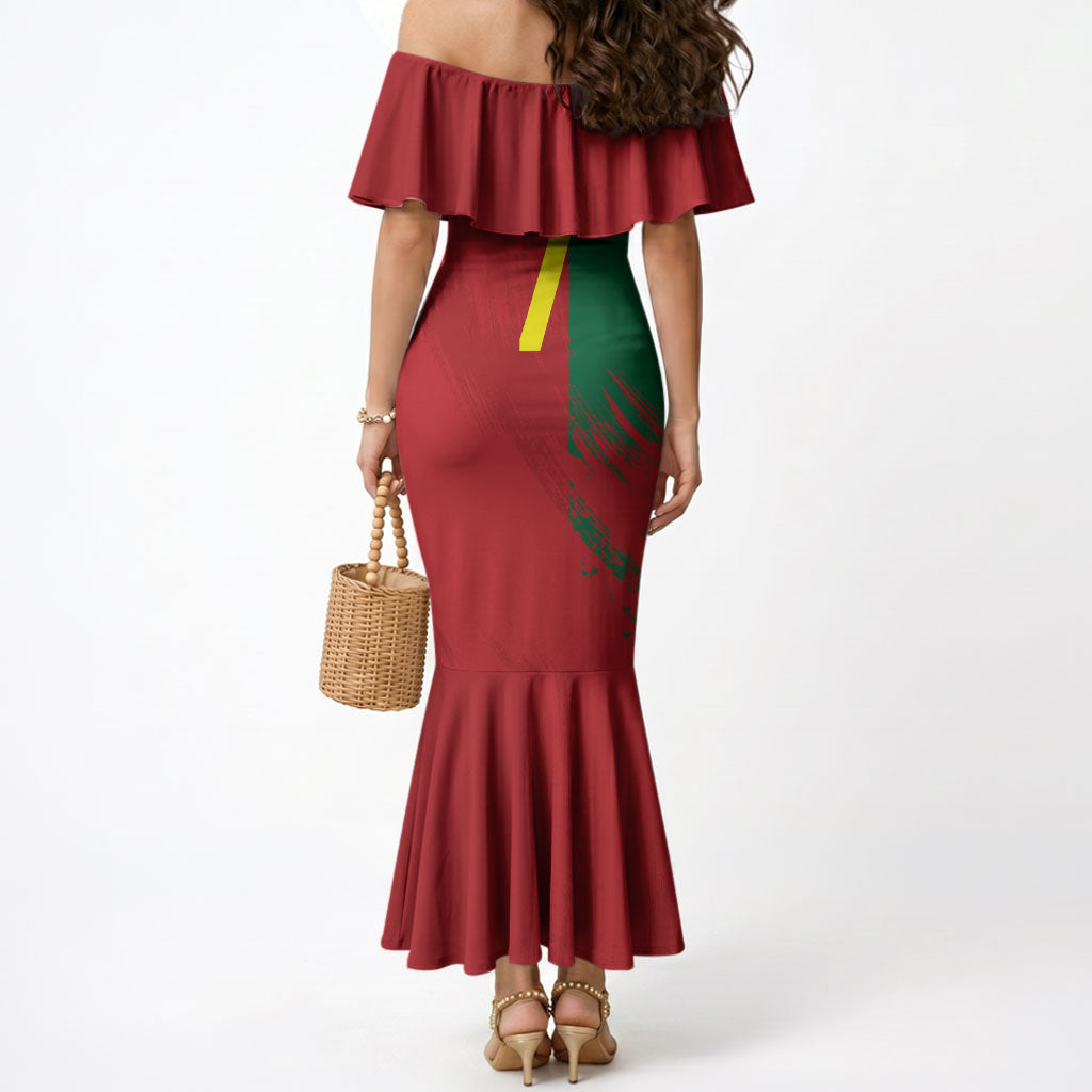 Portugal Football Goat Mermaid Dress Number 7 Greatest Of All Time Sports