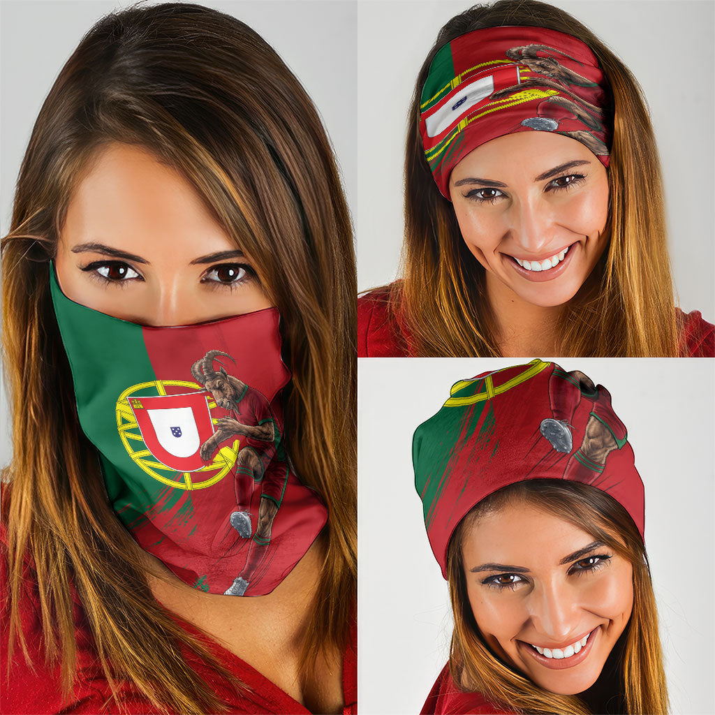 Portugal Football Goat Neck Gaiter Number 7 Greatest Of All Time Sports