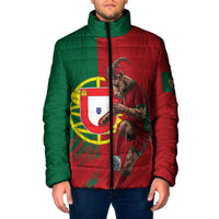 Portugal Football Goat Padded Jacket Number 7 Greatest Of All Time Sports