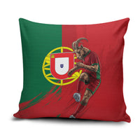 Portugal Football Goat Pillow Cover Number 7 Greatest Of All Time Sports