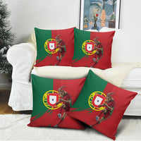 Portugal Football Goat Pillow Cover Number 7 Greatest Of All Time Sports
