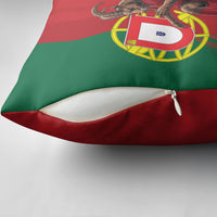 Portugal Football Goat Pillow Cover Number 7 Greatest Of All Time Sports