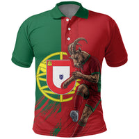 Portugal Football Goat Polo Shirt Number 7 Greatest Of All Time Sports