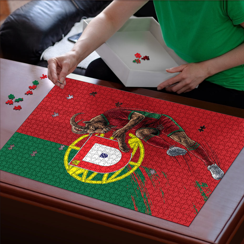 Portugal Football Goat Puzzle Number 7 Greatest Of All Time Sports