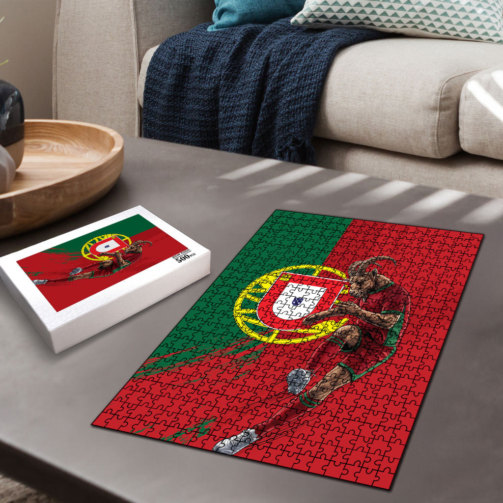 Portugal Football Goat Puzzle Number 7 Greatest Of All Time Sports