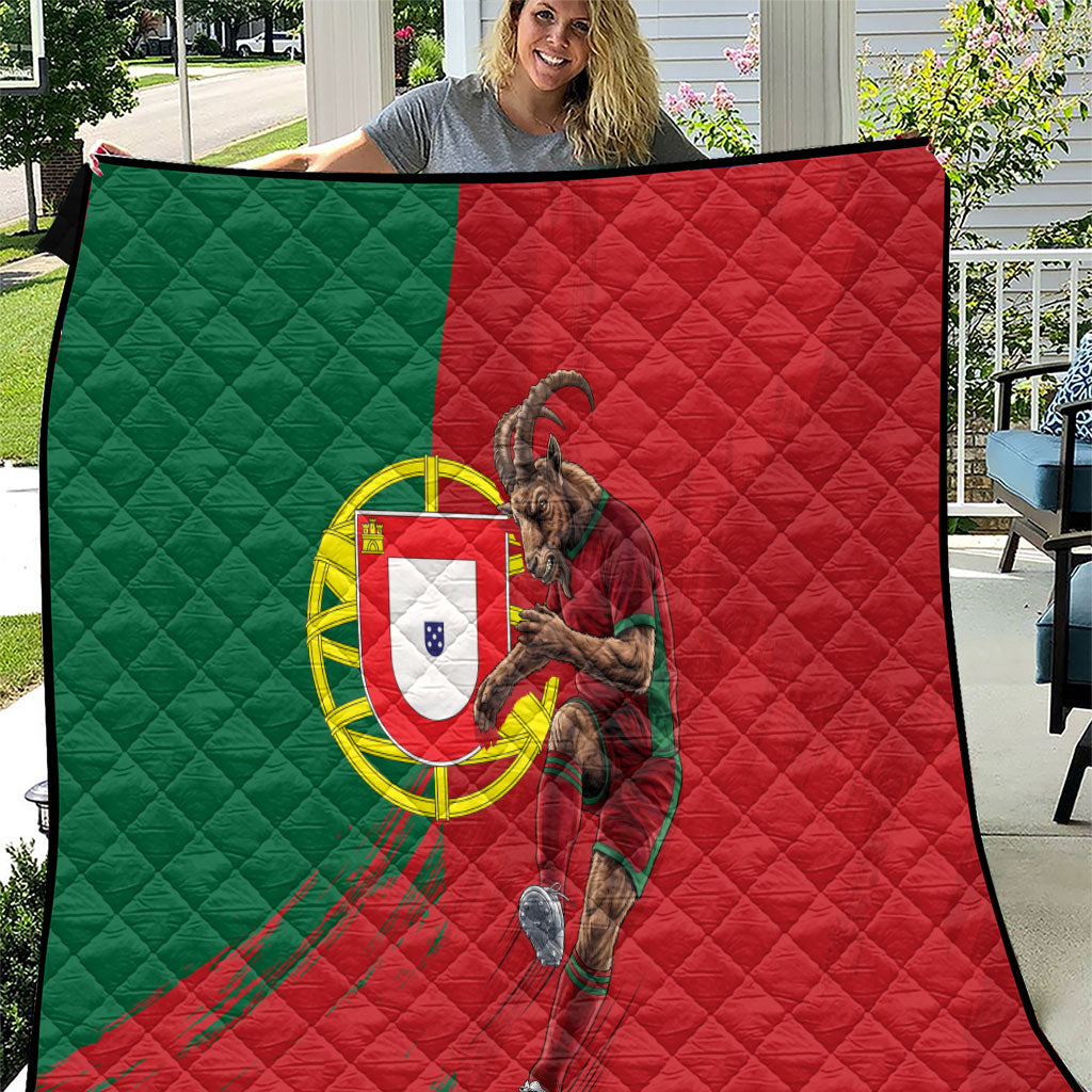 Portugal Football Goat Quilt Number 7 Greatest Of All Time Sports