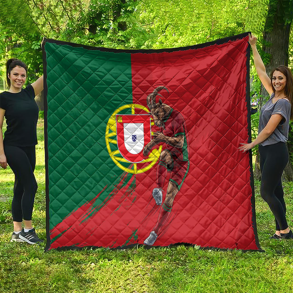 Portugal Football Goat Quilt Number 7 Greatest Of All Time Sports