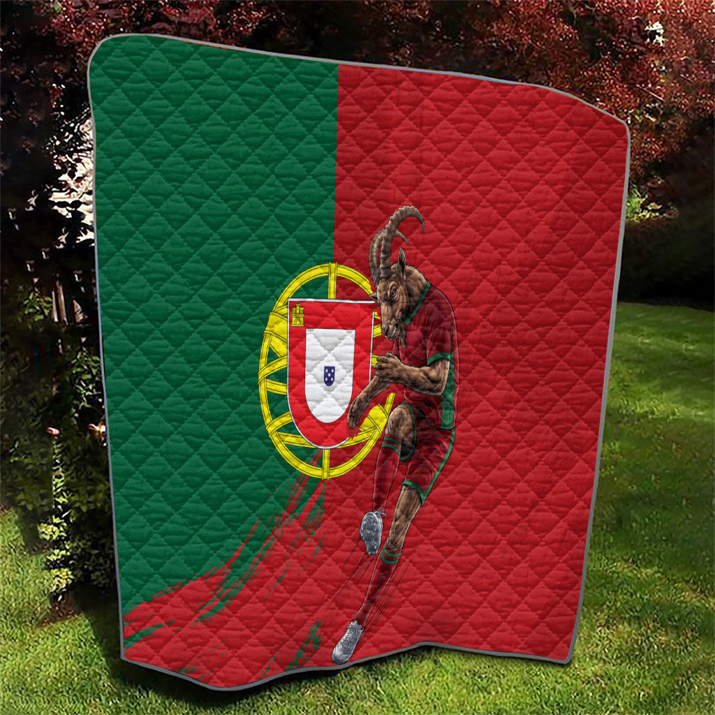 Portugal Football Goat Quilt Number 7 Greatest Of All Time Sports