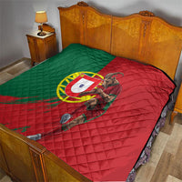Portugal Football Goat Quilt Number 7 Greatest Of All Time Sports