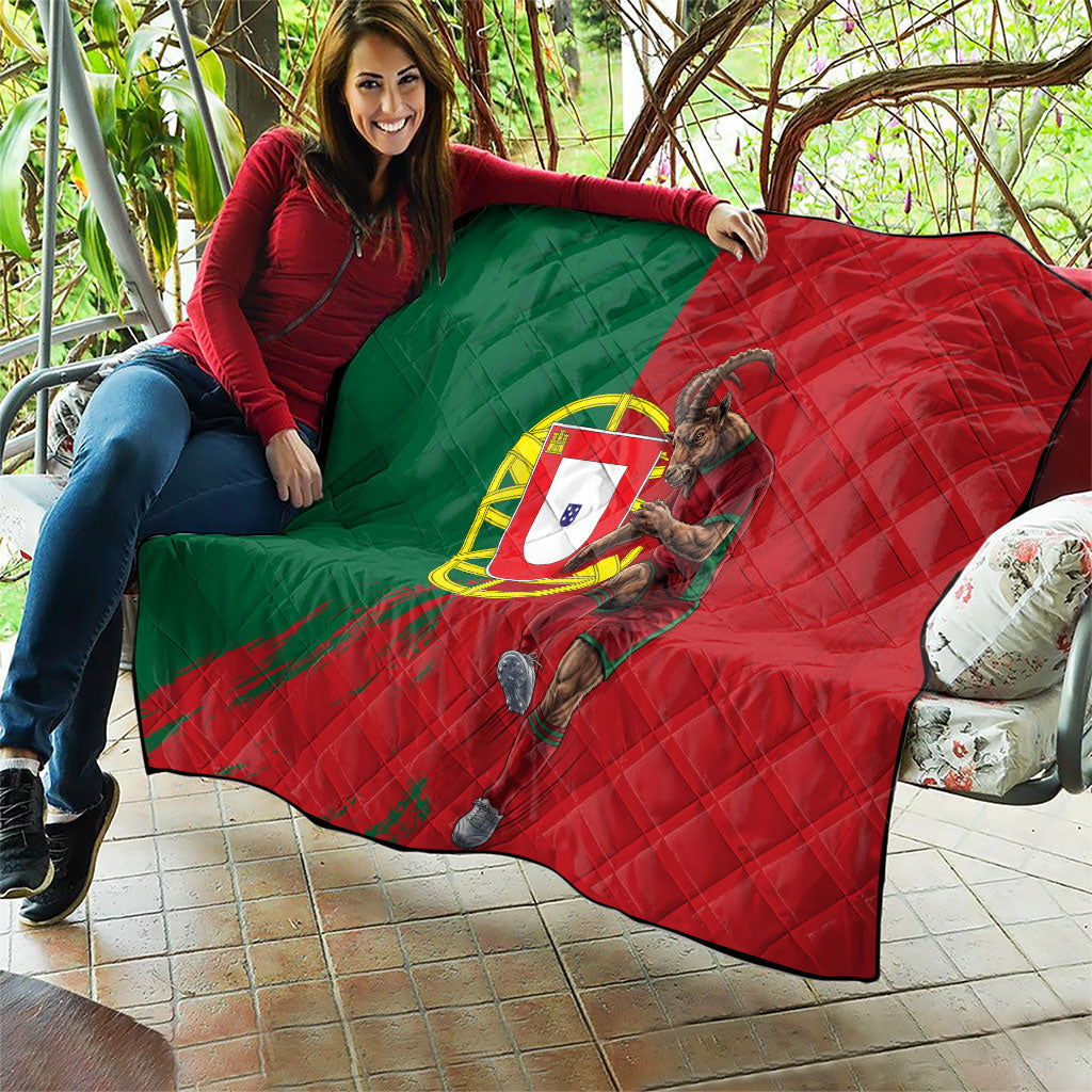 Portugal Football Goat Quilt Number 7 Greatest Of All Time Sports