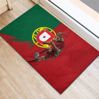 Portugal Football Goat Rubber Doormat Number 7 Greatest Of All Time Sports