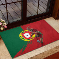 Portugal Football Goat Rubber Doormat Number 7 Greatest Of All Time Sports
