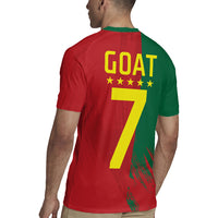 Portugal Football Goat Rugby Jersey Number 7 Greatest Of All Time Sports