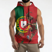 Portugal Football Goat Sleeveless Hoodie Number 7 Greatest Of All Time Sports