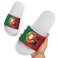 Portugal Football Goat Slide Sandals Number 7 Greatest Of All Time Sports