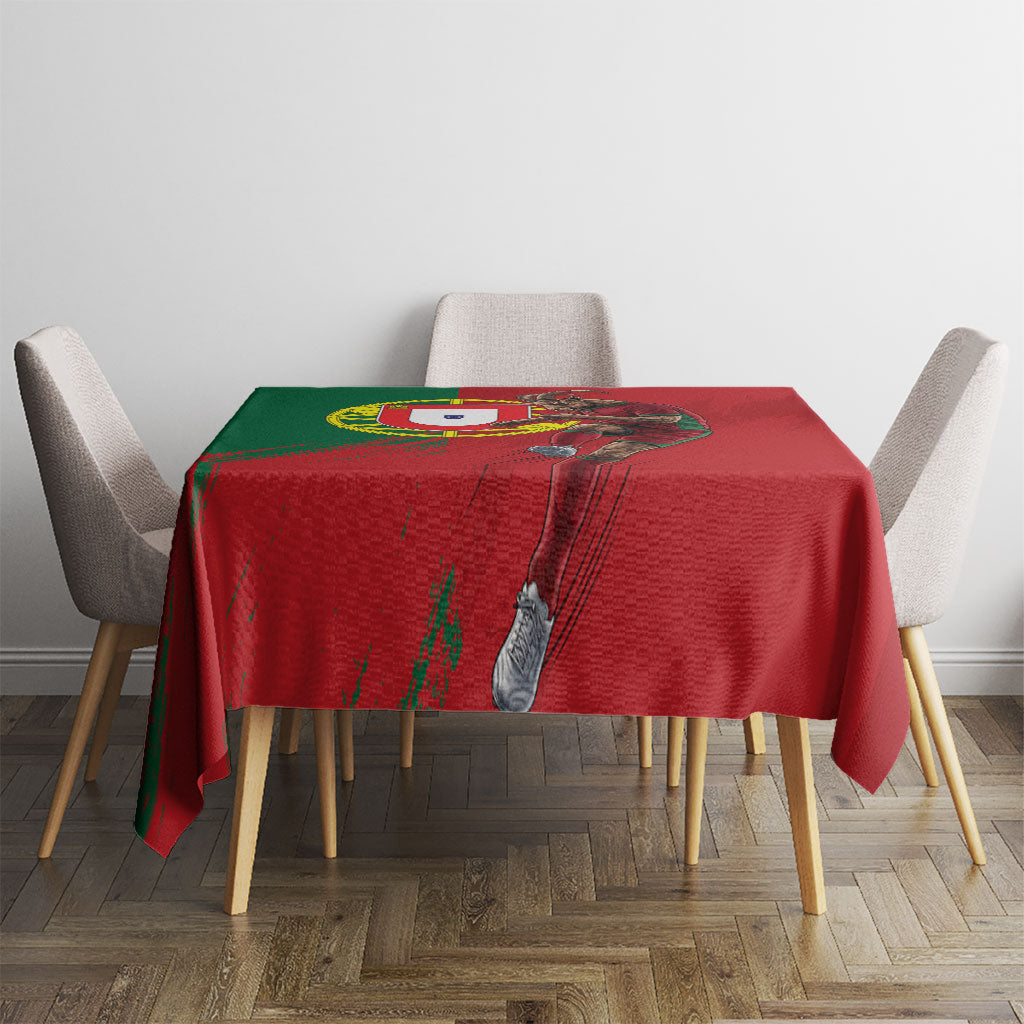 Portugal Football Goat Tablecloth Number 7 Greatest Of All Time Sports