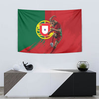 Portugal Football Goat Tapestry Number 7 Greatest Of All Time Sports