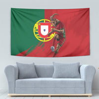 Portugal Football Goat Tapestry Number 7 Greatest Of All Time Sports
