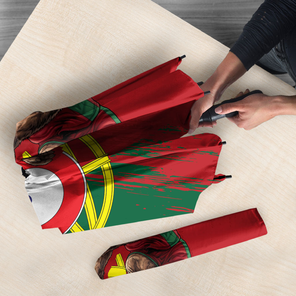 Portugal Football Goat Umbrella Number 7 Greatest Of All Time Sports