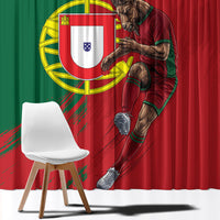 Portugal Football Goat Window Curtain Number 7 Greatest Of All Time Sports