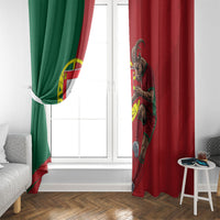 Portugal Football Goat Window Curtain Number 7 Greatest Of All Time Sports