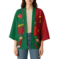 Portugal Football Kimono Goat Number 7 Greatest Of All Time Abstract Grunge