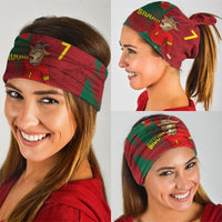 Portugal Football Neck Gaiter Goat Number 7 Greatest Of All Time Abstract Grunge