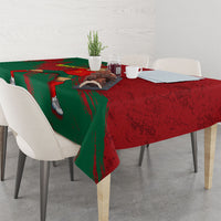 Portugal Football Tablecloth Goat Number 7 Greatest Of All Time Abstract Grunge