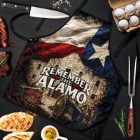 Remember The Alamo Texas Flag Apron Distressed Historical Texan Pride