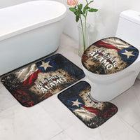 Remember The Alamo Texas Flag Bathroom Set Distressed Historical Texan Pride