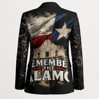 Remember The Alamo Texas Flag Blazer Distressed Historical Texan Pride