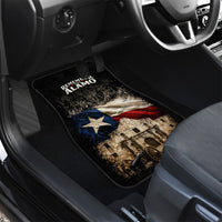 Remember The Alamo Texas Flag Car Mats Distressed Historical Texan Pride