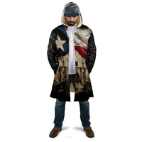 Remember The Alamo Texas Flag Cloak Distressed Historical Texan Pride