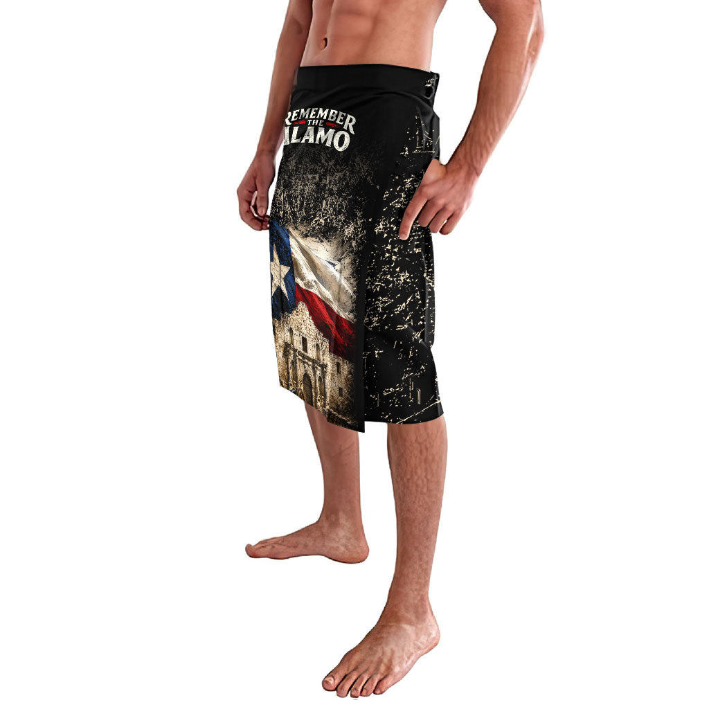 Remember The Alamo Texas Flag Lavalava Distressed Historical Texan Pride