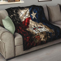 Remember The Alamo Texas Flag Quilt Distressed Historical Texan Pride