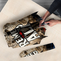 Remember The Alamo Texas Flag Umbrella Distressed Historical Texan Pride