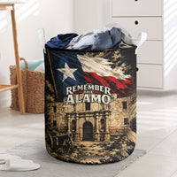 Remember The Alamo Texas Laundry Basket Texan Pride Historical Heritage