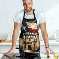 Remember The Alamo Texas Apron Texan Pride Historical Heritage
