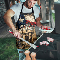 Remember The Alamo Texas Apron Texan Pride Historical Heritage
