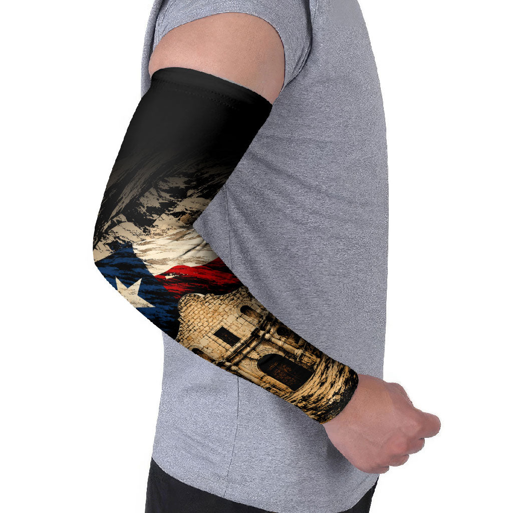 Remember The Alamo Texas Arm Sleeves Texan Pride Historical Heritage