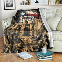 Remember The Alamo Texas Blanket Texan Pride Historical Heritage